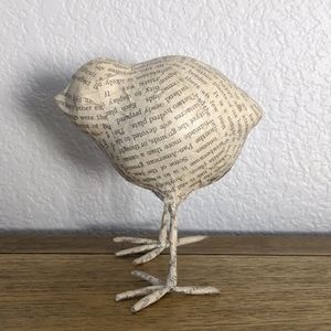 west elm bird decor